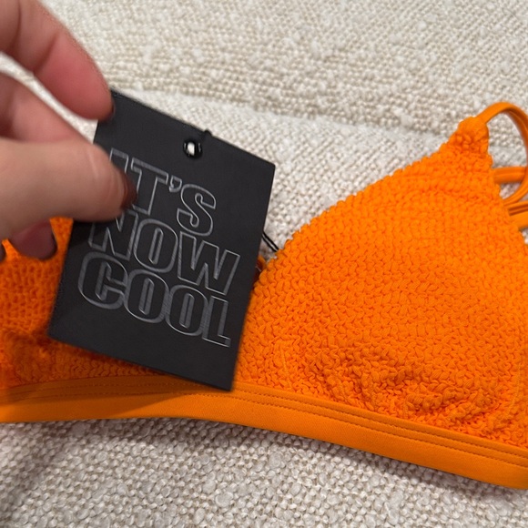 It’s now Cool Crinkled Orange Bikini Set - Picture 8 of 11